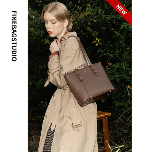 Beige and Brown Premium Cotton / Calfskin Leather Striped Crossbody Ba –  Timeless Vintage