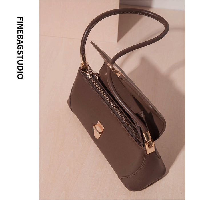 FinebagStudio Retro Baguette Shoulder Bag - finebagstudios
