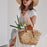 Handwoven Womens Straw Tote Bags