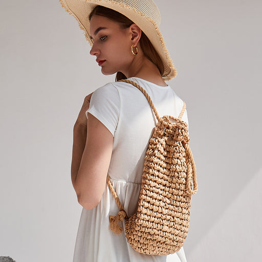 Woven Summer Straw Handbag