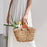 Handwoven Womens Straw Tote Bags