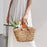 Handwoven Womens Straw Tote Bags