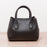 FinebagStudio Simple design Leather Top Handle Bag with Crossbody Strap - finebagstudios