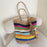 Straw Woven Beach Bag